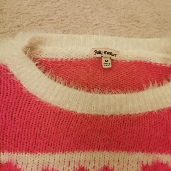2/40 Juicy Couture OMG sweater size girls medium - Picture 6 of 7